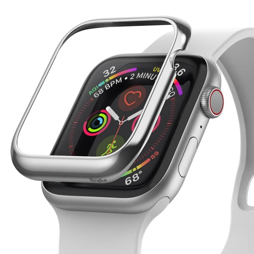 Стоманена рамка с висока степен на защита за Apple Watch 40мм - Ringke Bezel Styling (сребрист) | JAR Computers Стоманена рамка с висока степен на защита за Apple Watch 40мм - Ringke Bezel Styling (сребрист)