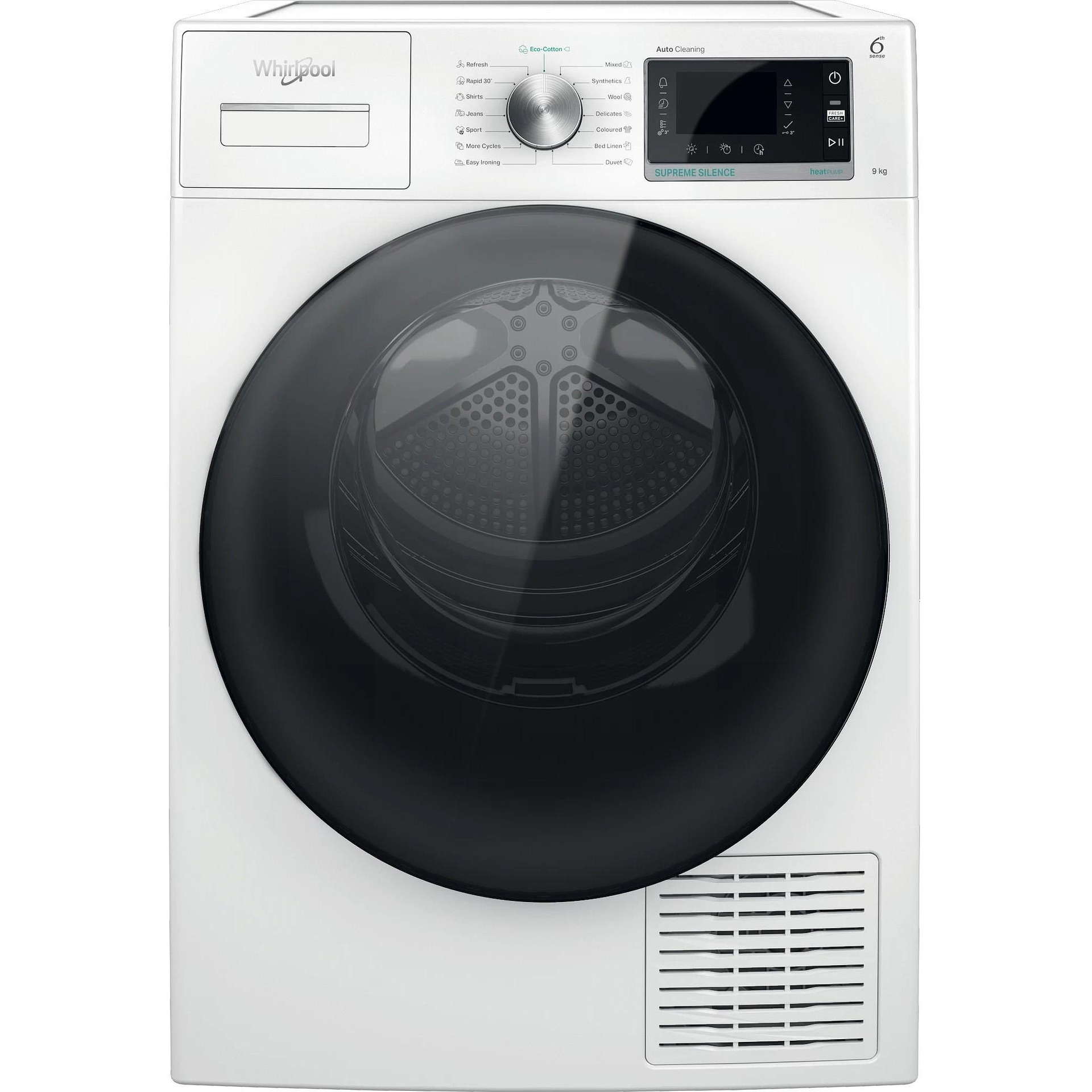 Сушилня Whirlpool W7 D94WB EE*** , 9 kg, C                                                                                                                                , Бял | JAR Computers Сушилня Whirlpool W7 D94WB EE*** , 9 kg, C                                                                                                                                , Бял