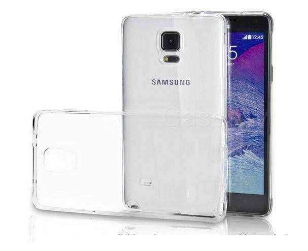 Тънък силиконов (TPU) калъф (0.3 mm) за Samsung Galaxy Note 4 - Ultra-Slim Case (прозрачен) | JAR Computers Тънък силиконов (TPU) калъф (0.3 mm) за Samsung Galaxy Note 4 - Ultra-Slim Case (прозрачен)