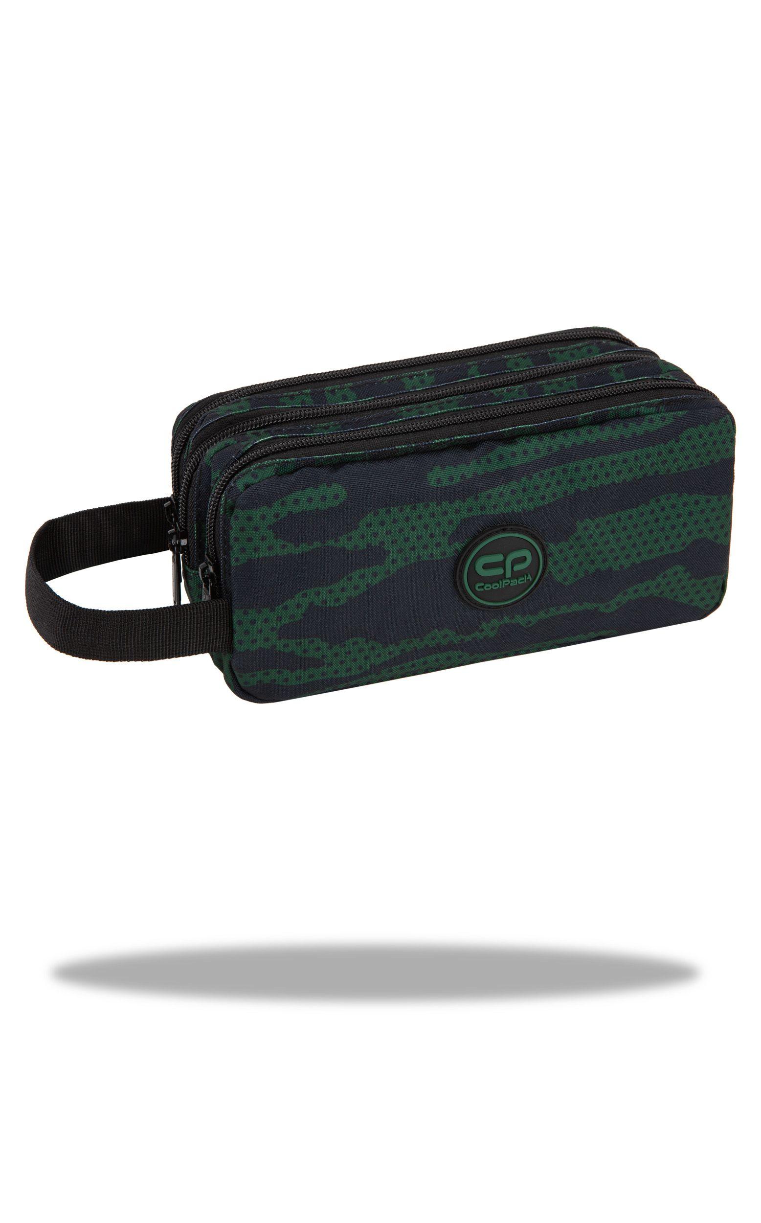 Ученически несесер с три ципа COOLPACK - PRIMUS - GREENEH