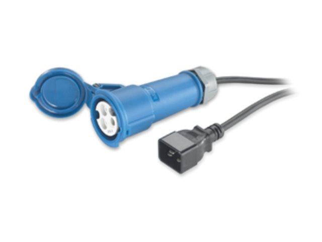 APC EPDU power cord Schuko to C20 0.5m | JAR Computers APC EPDU power cord Schuko to C20 0.5m