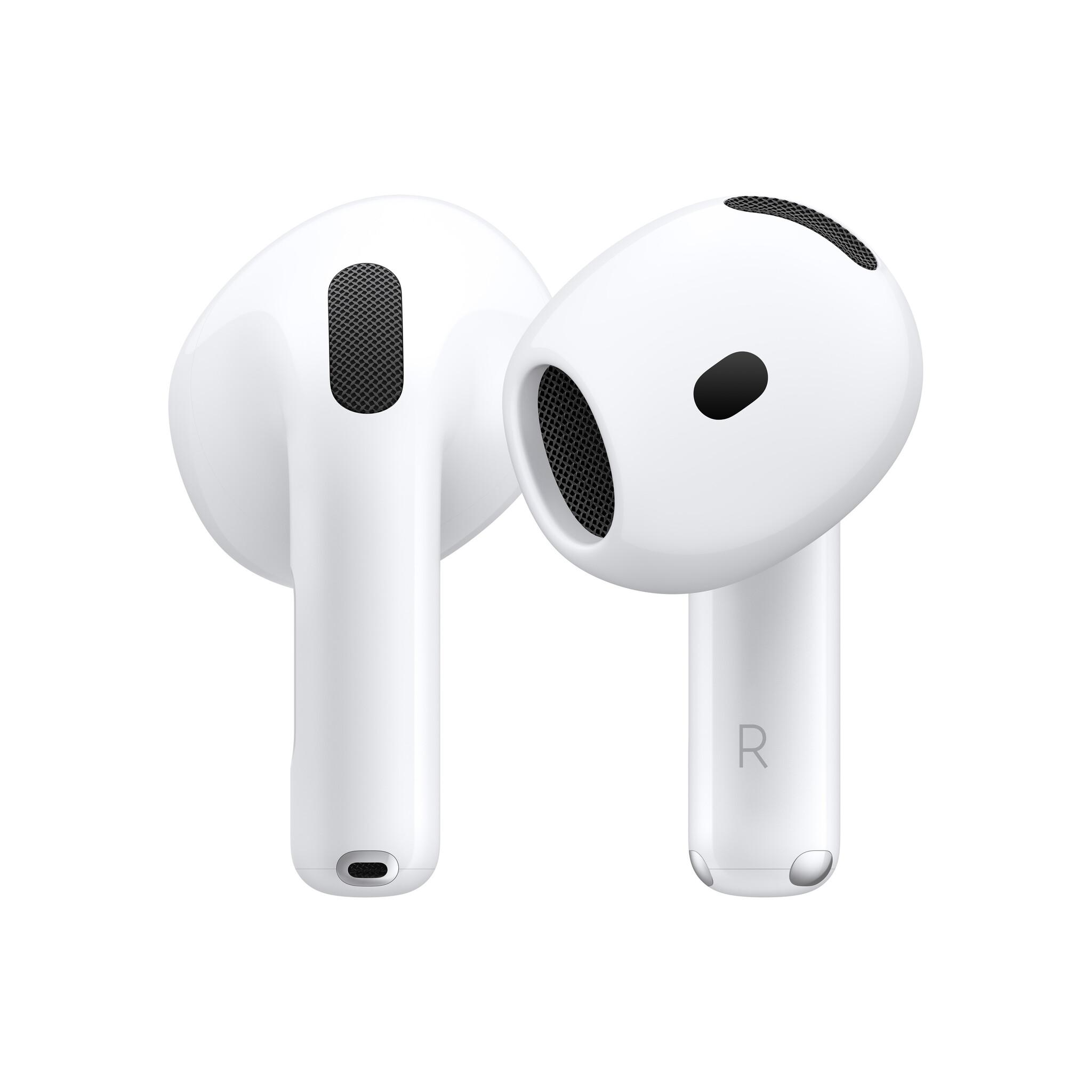 Apple AirPods 4 Слушалки Безжичен В ухо Обаждания/Музика/Спорт/Всеки ден Bluetooth Бяла