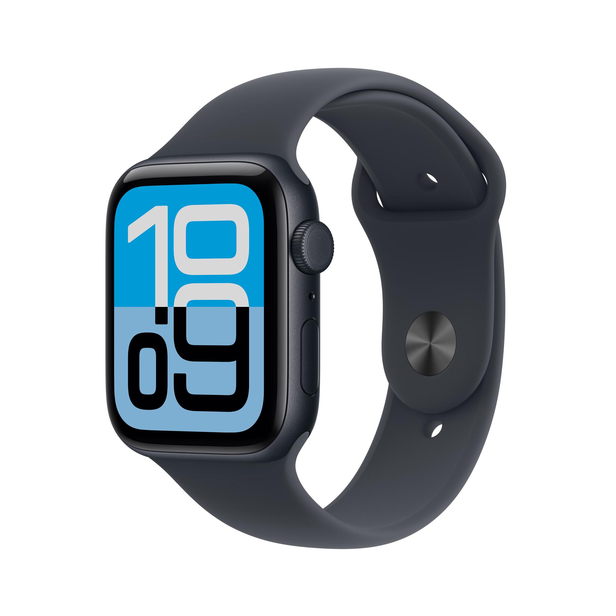 Apple Watch SE (3nd generation) OLED 44 мм Цифров 368 x 448 пиксела Тъчскрийн 5G Черен Wi-Fi GPS (сателитен) | JAR Computers Apple Watch SE (3nd generation) OLED 44 мм Цифров 368 x 448 пиксела Тъчскрийн 5G Черен Wi-Fi GPS (сателитен)