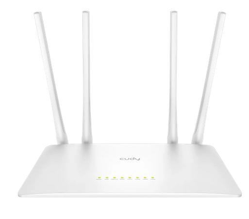 Безжичен рутер Cudy WR300S N300  802.11b/g/n,300Mbps/ 2.4GHz, 5 &times; 10/100Mbp, 4 &times; 5dBi fixed антени