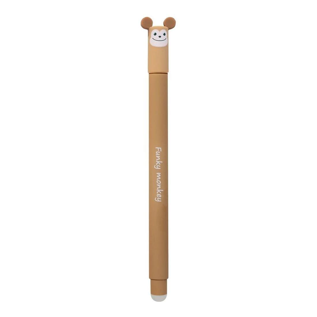 Eberhard Faber Гел ролер Monkey, изтриваем, 0.7 mm, синьо мастило