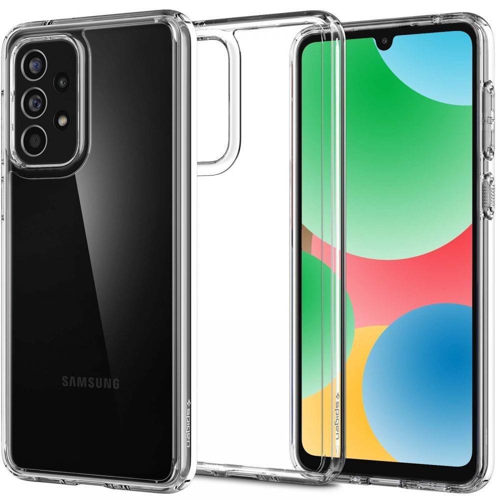 Хибриден кейс с висока степен на защита за Samsung Galaxy A33 5G - Spigen Ultra Hybrid Case (прозрачен) | JAR Computers Хибриден кейс с висока степен на защита за Samsung Galaxy A33 5G - Spigen Ultra Hybrid Case (прозрачен)