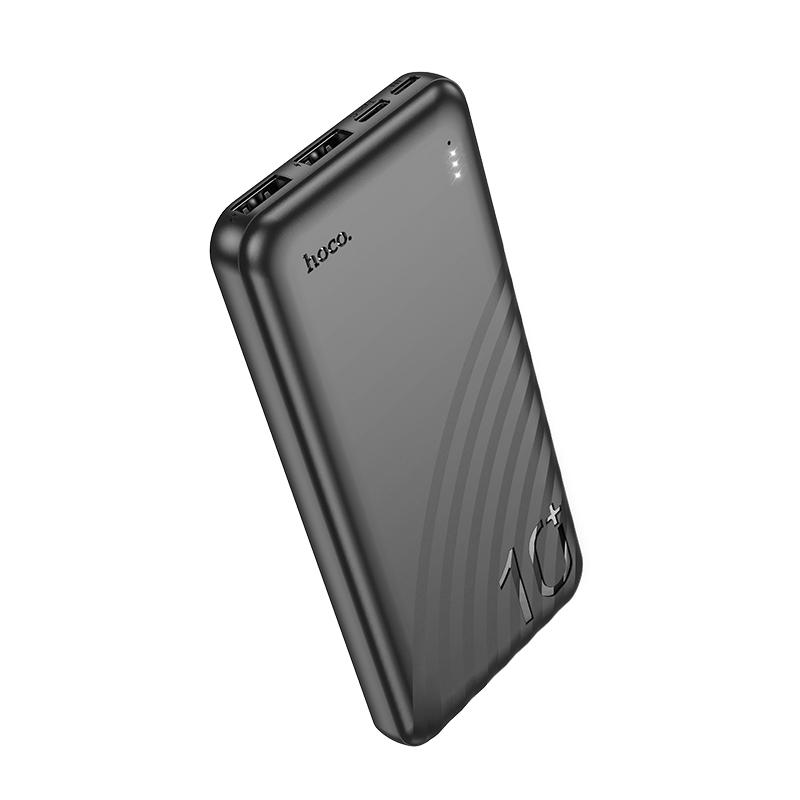 HOCO Power Bank 10000 mAh, Element /черен/ - J123 | JAR Computers HOCO Power Bank 10000 mAh, Element /черен/ - J123