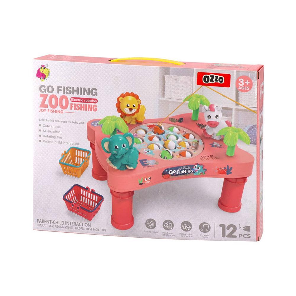 Игра риболов Ozzo, с животни, магнитна | JAR Computers Игра риболов Ozzo, с животни, магнитна