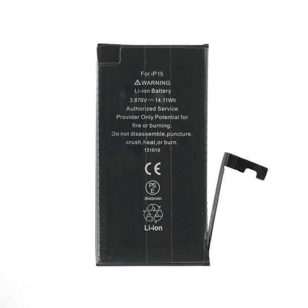 Качествена резервна батерия за iPhone 15 (3.83V, 3640mAh) - OEM Diagnosable Battery High-Capacity (bulk) | JAR Computers Качествена резервна батерия за iPhone 15 (3.83V, 3640mAh) - OEM Diagnosable Battery High-Capacity (bulk)