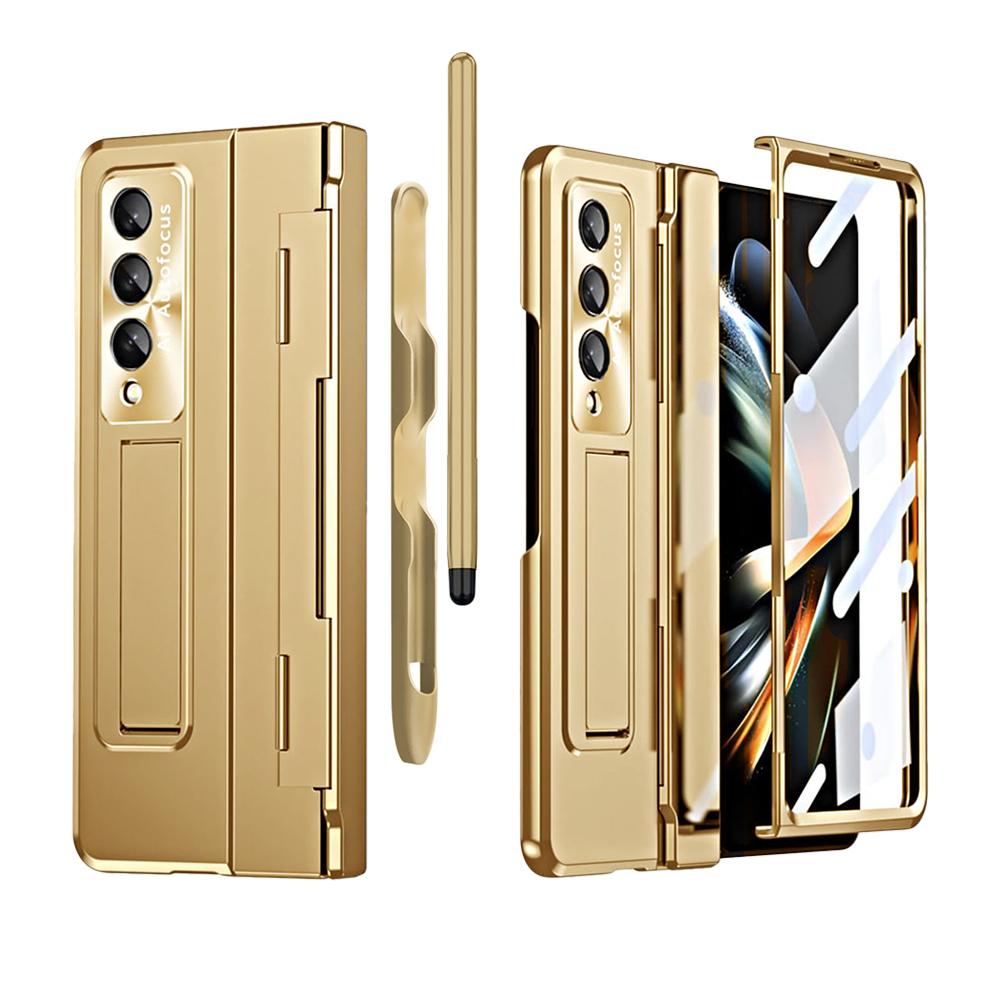 Калъф FW Full Body със стойка Samsung Z Fold 3 + S Pen /full gold/ | JAR Computers Калъф FW Full Body със стойка Samsung Z Fold 3 + S Pen /full gold/