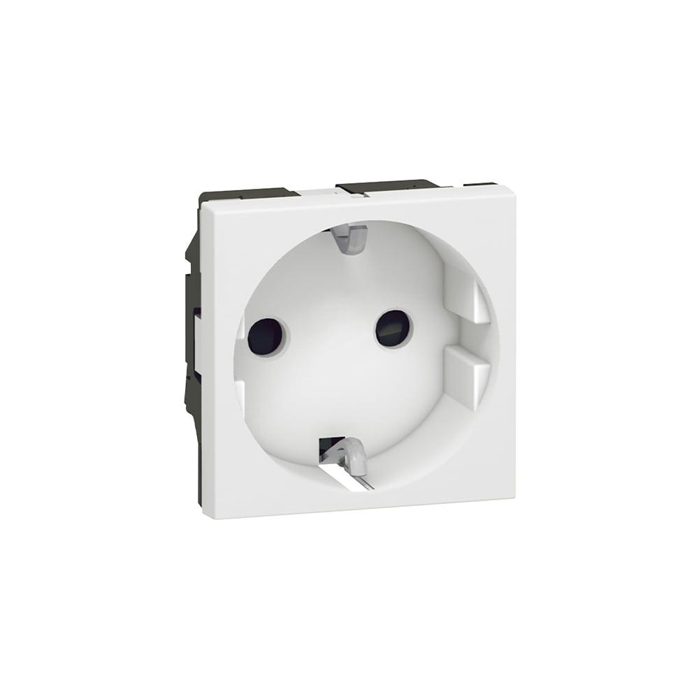 Контакт Legrand Mosaic, шуко, 2P+E, 1 гнездо, бял | JAR Computers Контакт Legrand Mosaic, шуко, 2P+E, 1 гнездо, бял