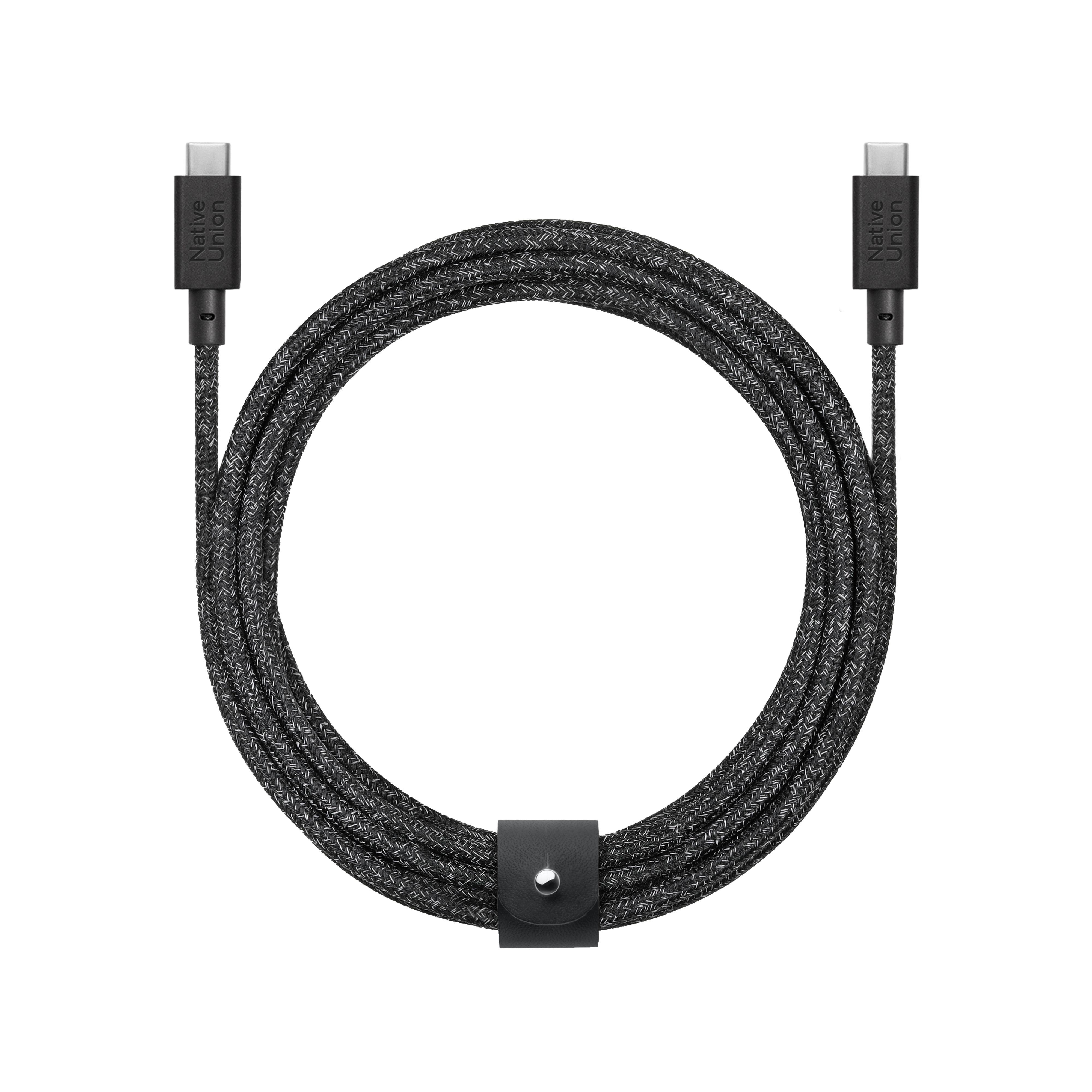 Native Union Belt Cable XL USB-C to USB-C 3m - Cosmos | JAR Computers Native Union Belt Cable XL USB-C to USB-C 3m - Cosmos
