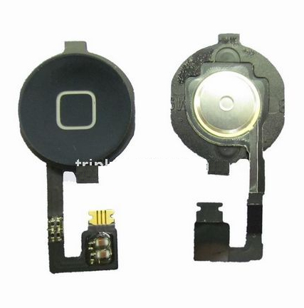 Лентов кабел за Home бутона (с бутона) за iPhone 4 - OEM Home Button Key Cable (черен) | JAR Computers Лентов кабел за Home бутона (с бутона) за iPhone 4 - OEM Home Button Key Cable (черен)