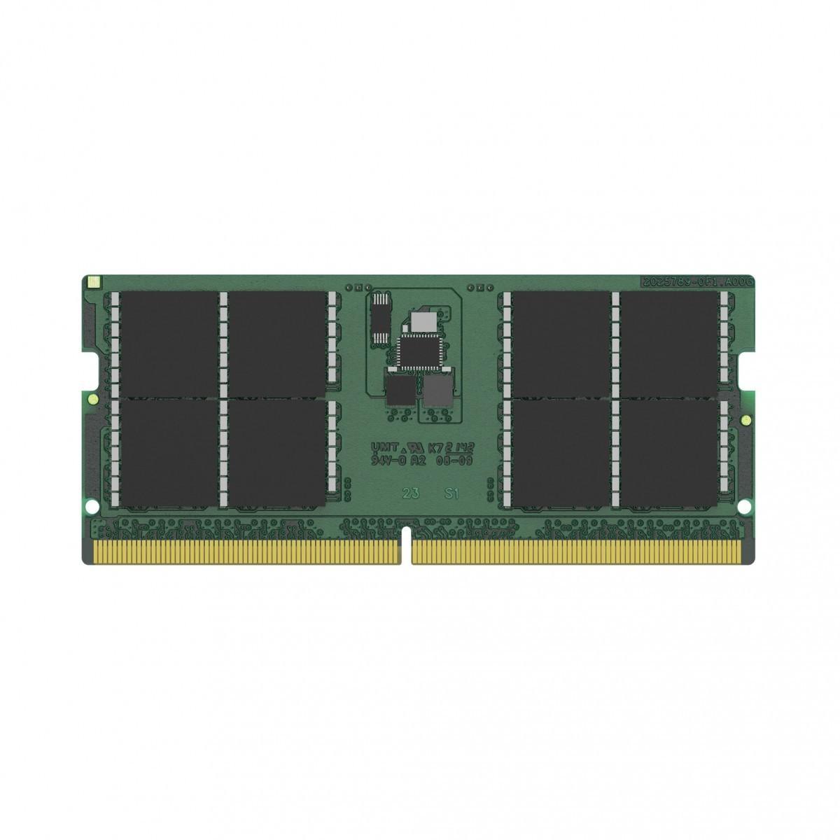 Памет Kingston 32GB SODIMM DDR5 5600MHz, CL46, 2Rx8, KCP556SD8-32