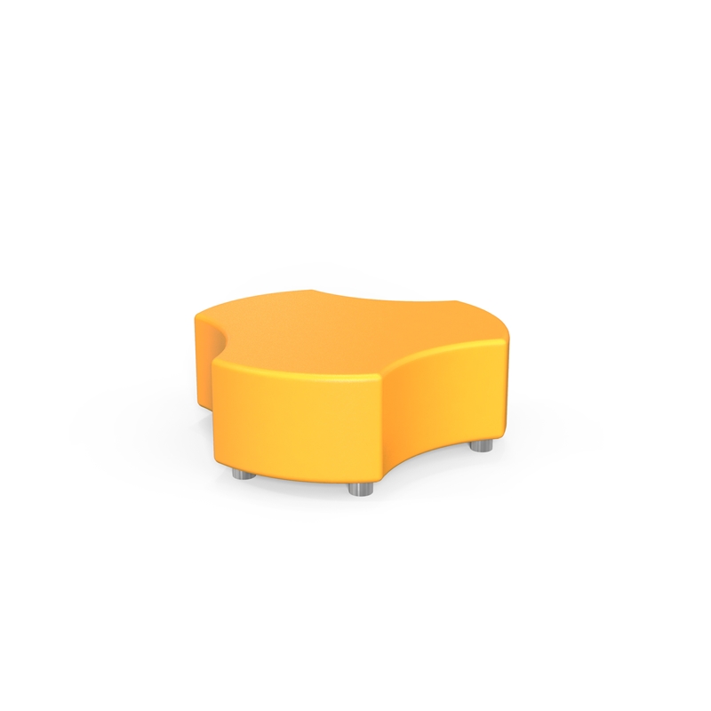 RFG Табуретка Pixel, 120 х 112 х 43H, екокожа, оранжева