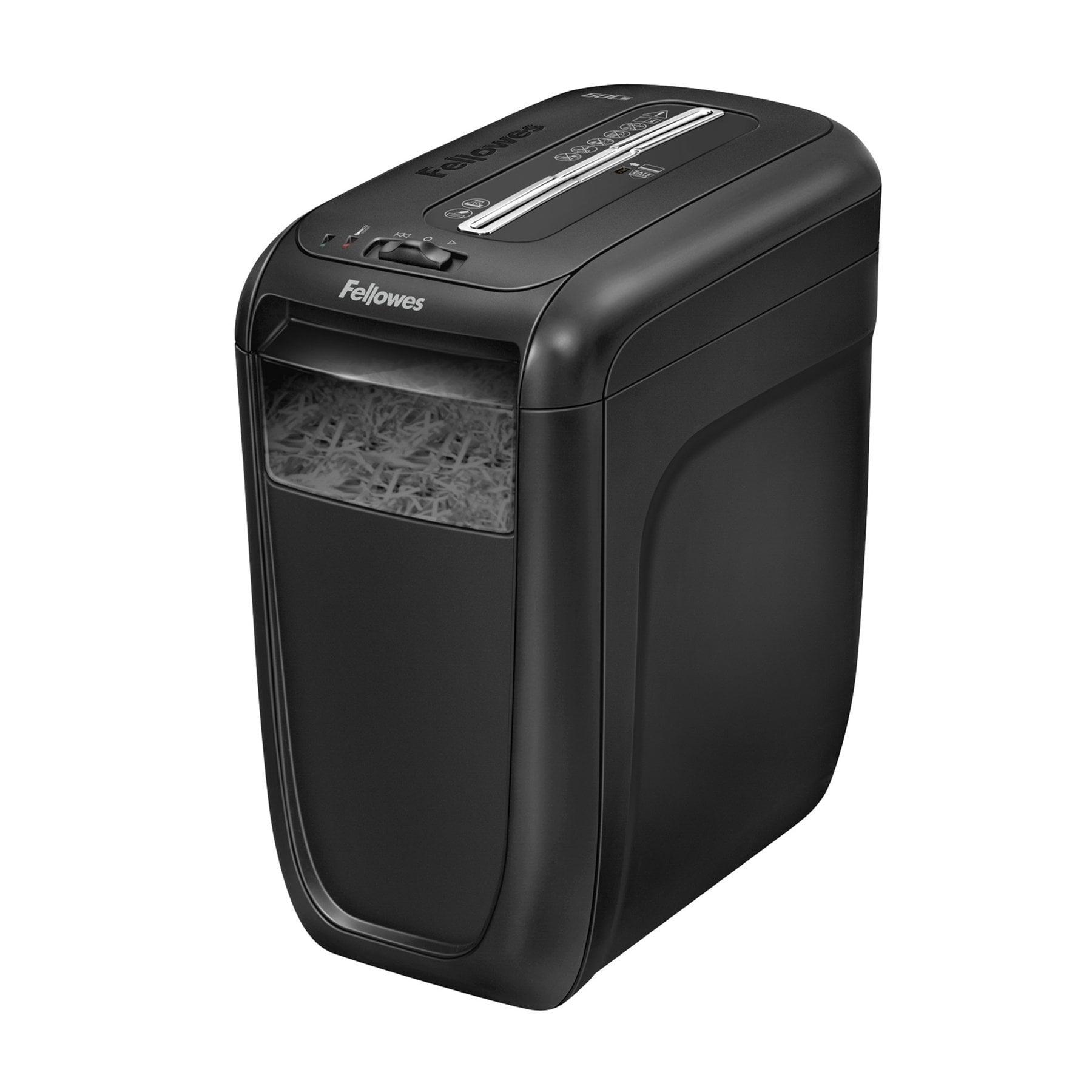 Шредер за унищожаване на документи Fellowes Powershred 60CS, Cross-Cut, 22 L, P-4, време за почивка 30 мин, за 1 потребител
