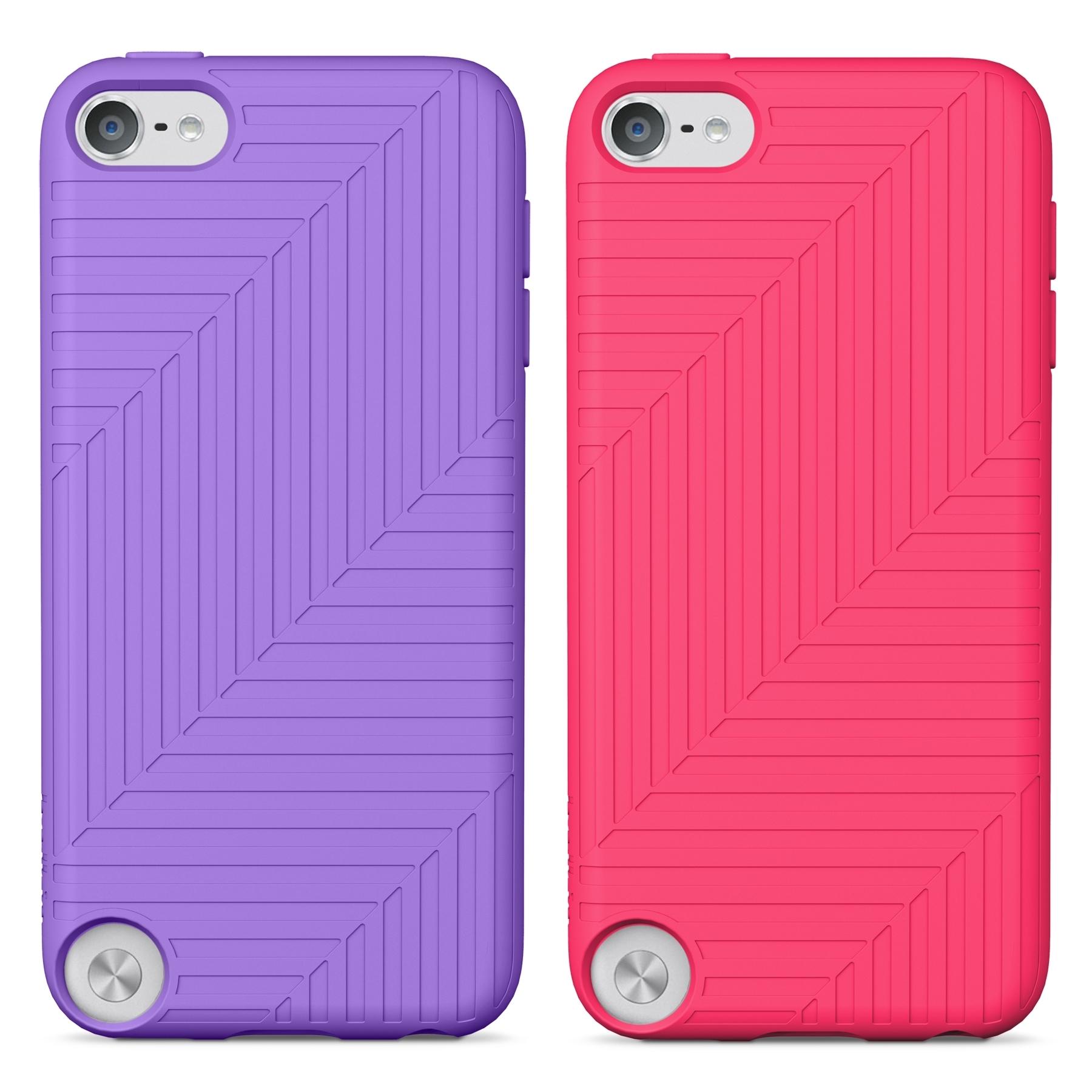 Силиконови калъфи за iPod Touch 5 - Belkin Flex Duo (2 броя - лилав и розов) | JAR Computers Силиконови калъфи за iPod Touch 5 - Belkin Flex Duo (2 броя - лилав и розов)