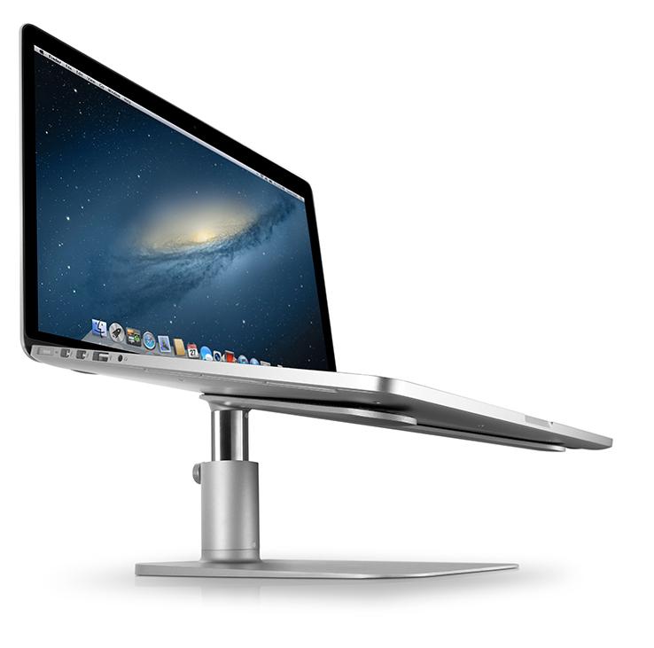 Алуминиева повдигаща поставка за MacBook Air и Pro - TwelveSouth HiRise (сребриста) | JAR Computers Алуминиева повдигаща поставка за MacBook Air и Pro - TwelveSouth HiRise (сребриста)
