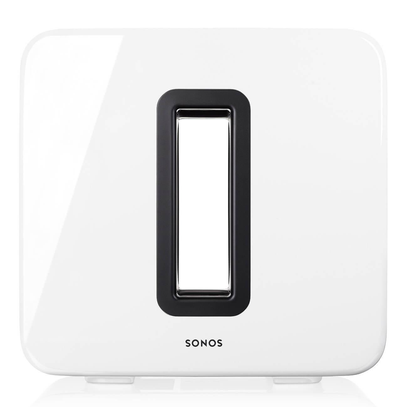 Безжичен субуфер - Sonos Sub Gloss Wireless Subwoofer (бял) | JAR Computers Безжичен субуфер - Sonos Sub Gloss Wireless Subwoofer (бял)