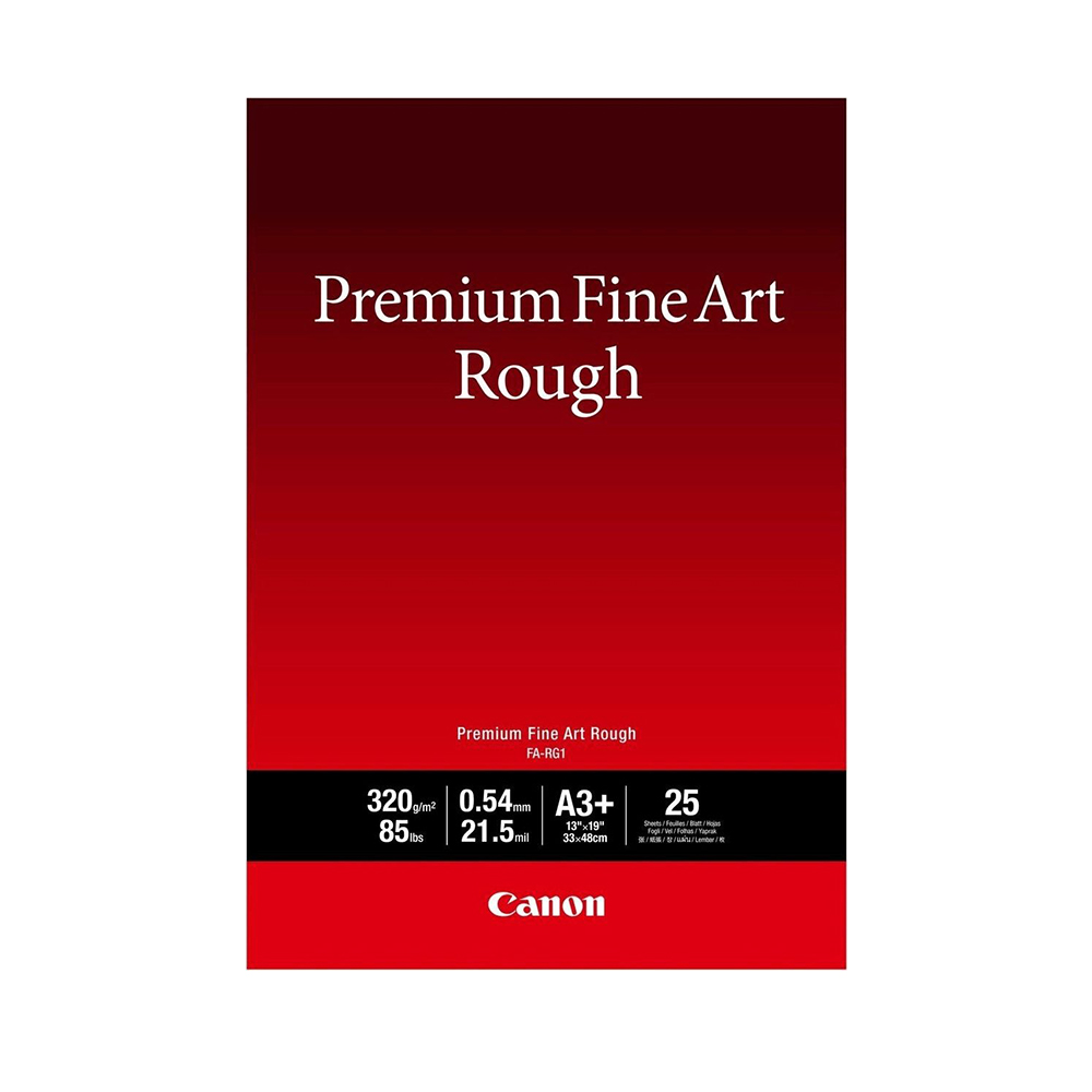 Canon Photo Paper Premium FineArt Rough A3+ 25 sheets (4562C004) (CANFARG1A3P | JAR Computers Canon Photo Paper Premium FineArt Rough A3+ 25 sheets (4562C004) (CANFARG1A3P