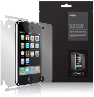 ElagoProof BODY SHIELD за iPhone 3G/3G S (пълен комплект) | JAR Computers ElagoProof BODY SHIELD за iPhone 3G/3G S (пълен комплект)