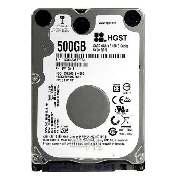 HDD 500GB Hitachi 5K500.B 7mm -Second H