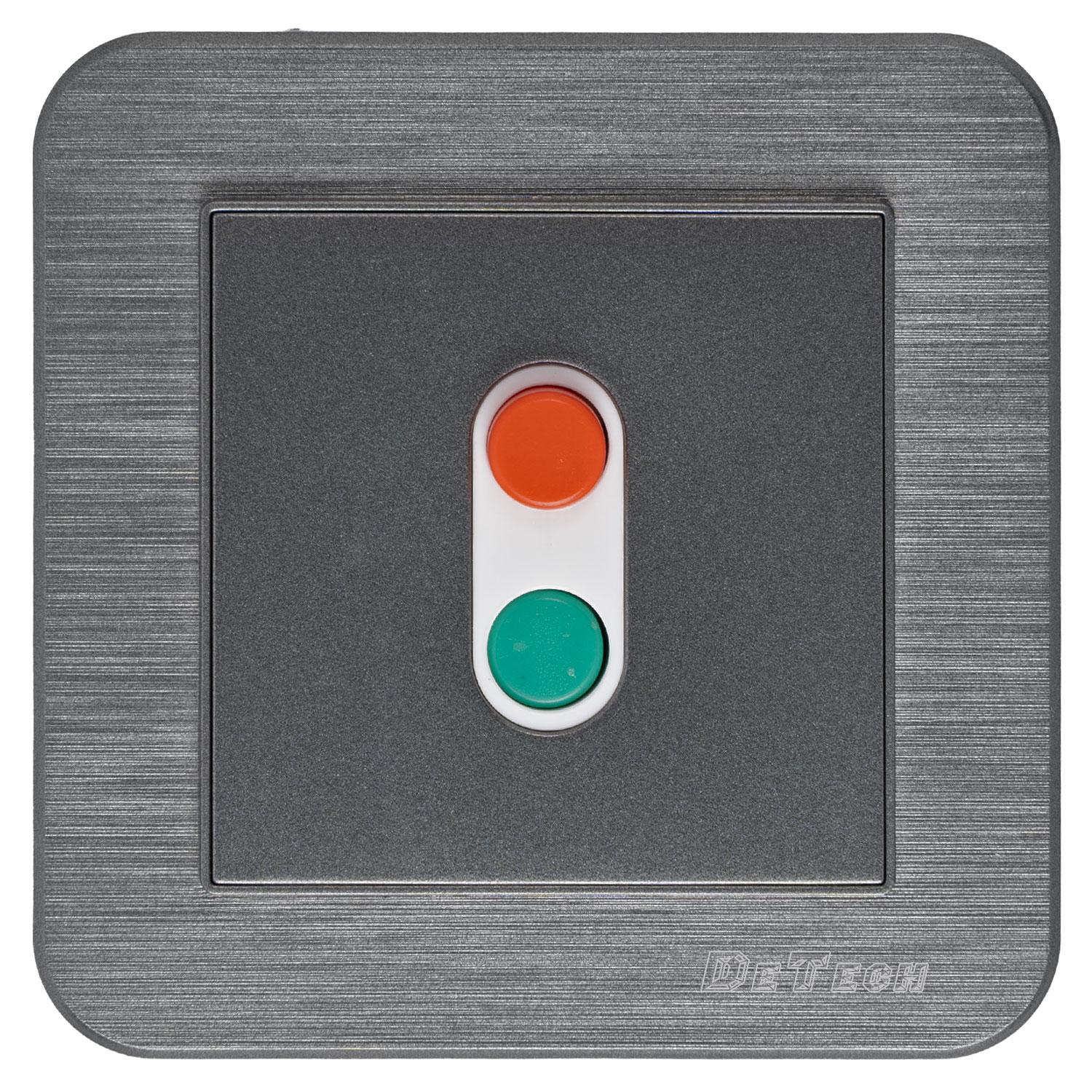 Ключ за бойлер DeTech DE-9223-AC, 20A, 250V, За вграждане, IP20, Сив - 75068 | JAR Computers Ключ за бойлер DeTech DE-9223-AC, 20A, 250V, За вграждане, IP20, Сив - 75068