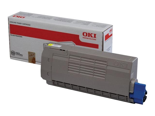 OKI MC760 MC770 MC780 toner cartridge yellow standard capacity 6.000 pages 1-pack