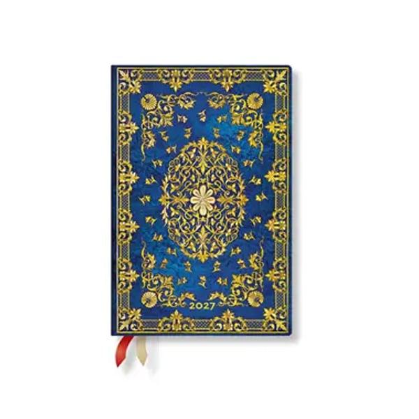Paperblanks Планер Silk Sky, Mini, хоризонтален, твърда корица, 88 листа, за 2027 година