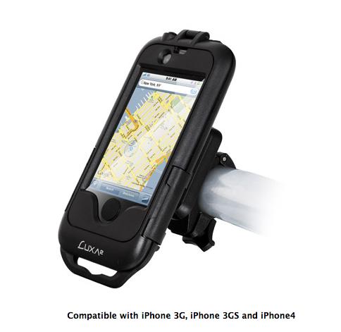 Поставка за колело за iPhone 4/4S, iPhone 3G/3GS - Luxa2 H10 Bike Mount | JAR Computers Поставка за колело за iPhone 4/4S, iPhone 3G/3GS - Luxa2 H10 Bike Mount