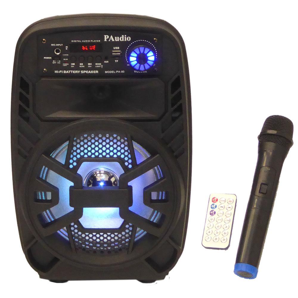 PROF SP PA-80 MP3/MIC/BAT/RC/BLUETOOTH
