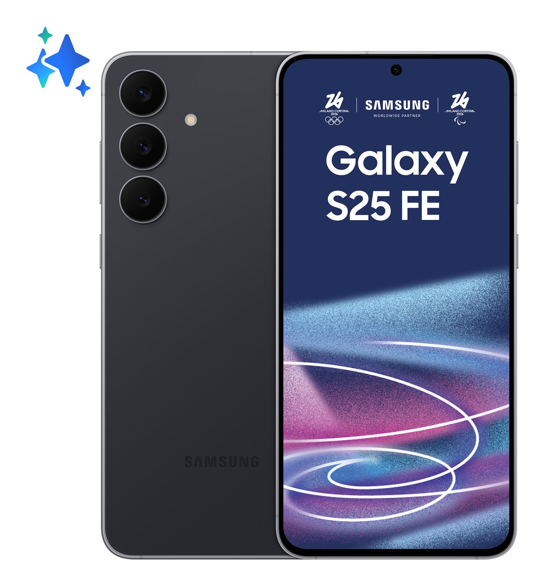 Samsung Galaxy S25 FE SM-S731B/DS 17 см (6.7") Двойна SIM карта Android 16.0 5G UBS тип C 8 GB 256 GB 4900 mAh Черен | JAR Computers Samsung Galaxy S25 FE SM-S731B/DS 17 см (6.7") Двойна SIM карта Android 16.0 5G UBS тип C 8 GB 256 GB 4900 mAh Черен