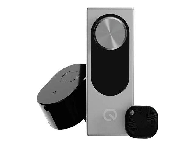 SHELLY LOQED Pure Silver Bluetooth WiFi Rechargeable Smart Lock | JAR Computers SHELLY LOQED Pure Silver Bluetooth WiFi Rechargeable Smart Lock