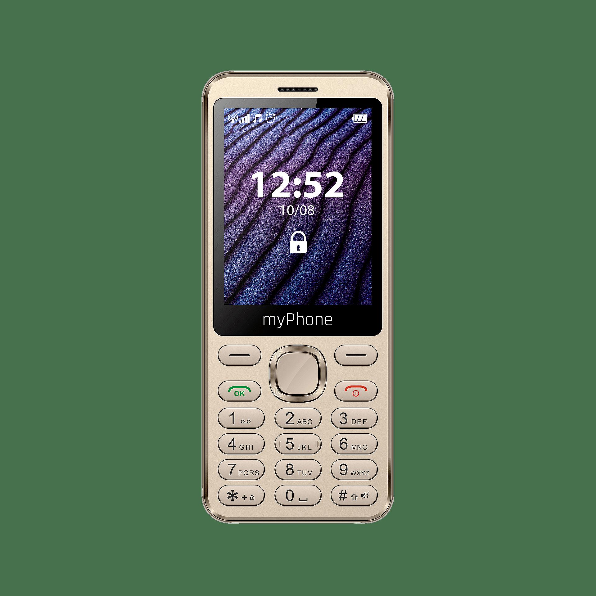 Телефон myPhone Maestro 2, Златен