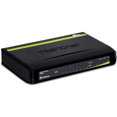 TRENDnet TEG-S8G :: 8-Port Gigabit GREENnet Switch