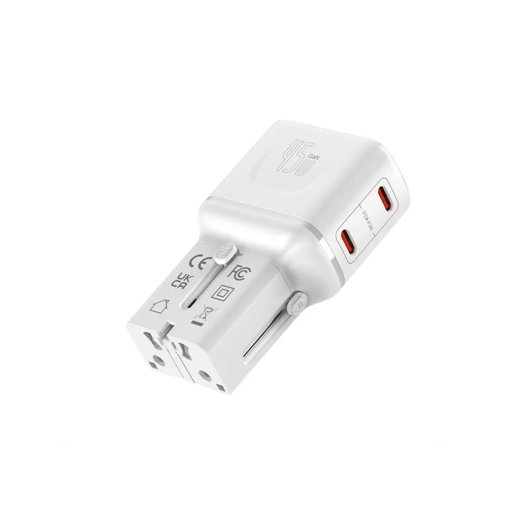 VALUE 19.99.1114 :: Джобен travel-адаптер, 2x Type C, EU/UK/US, 45W | JAR Computers VALUE 19.99.1114 :: Джобен travel-адаптер, 2x Type C, EU/UK/US, 45W