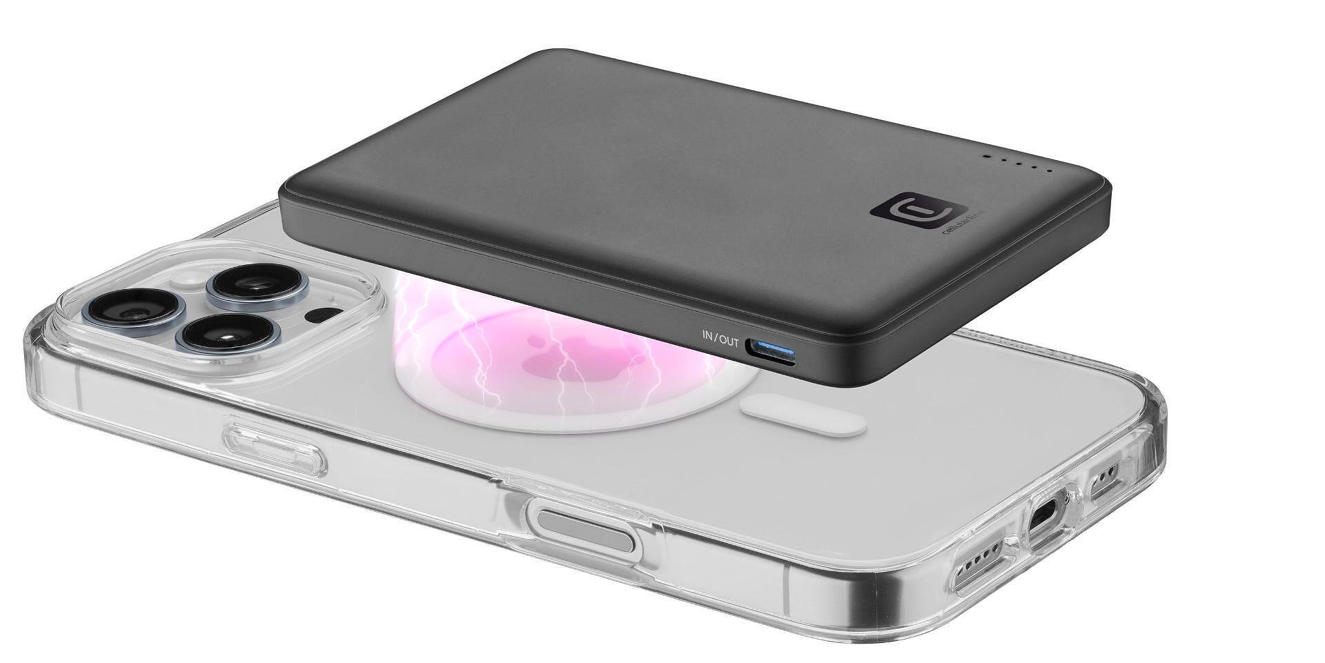 Външна безжична батерия MagSafe 5000 mAh черна