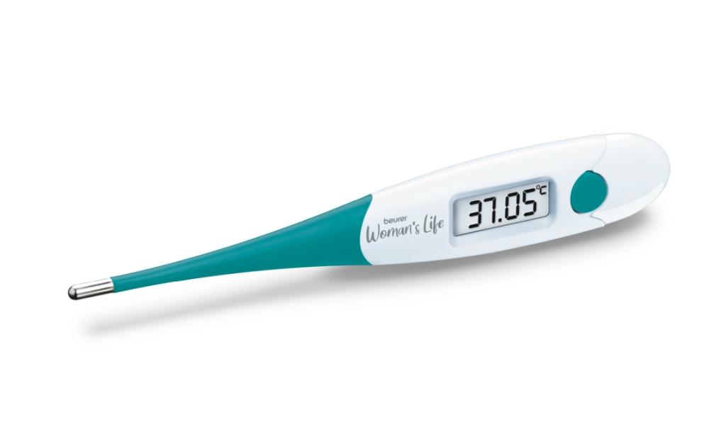 Beurer OT 20 BasalControl Basic - Ovulation thermometer; Suitable for oral & vaginal measurements; Can be disinfected, Waterproof, Measuring time: Up to 3 minutes