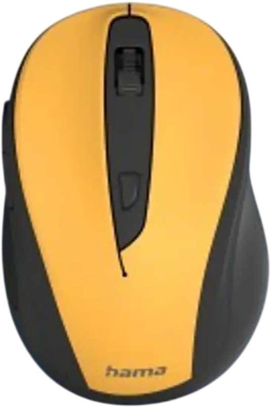 Безжична мишка Hama – MW-400 V2, жълта, 1600 DPI