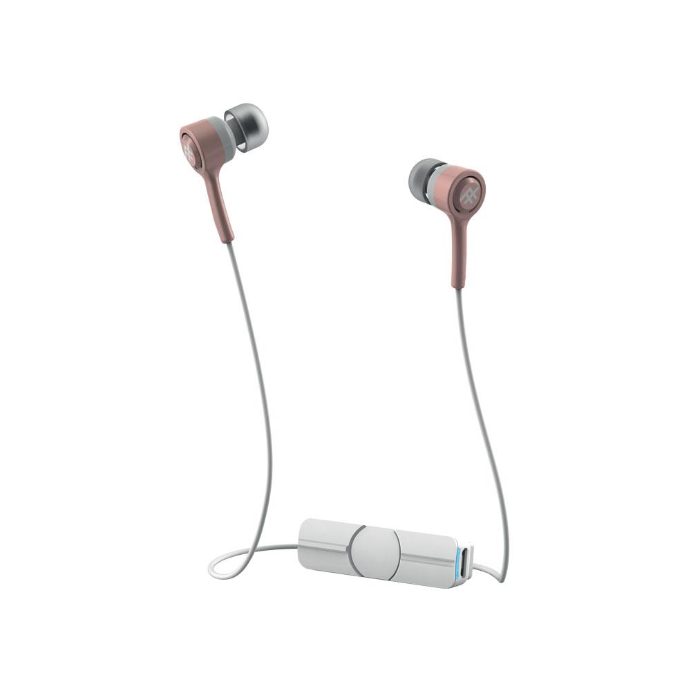 Безжични слушалки с микрофон за смартфони и мобилни устройства - iFrogz Coda Wireless Earbuds (розово злато) | JAR Computers Безжични слушалки с микрофон за смартфони и мобилни устройства - iFrogz Coda Wireless Earbuds (розово злато)