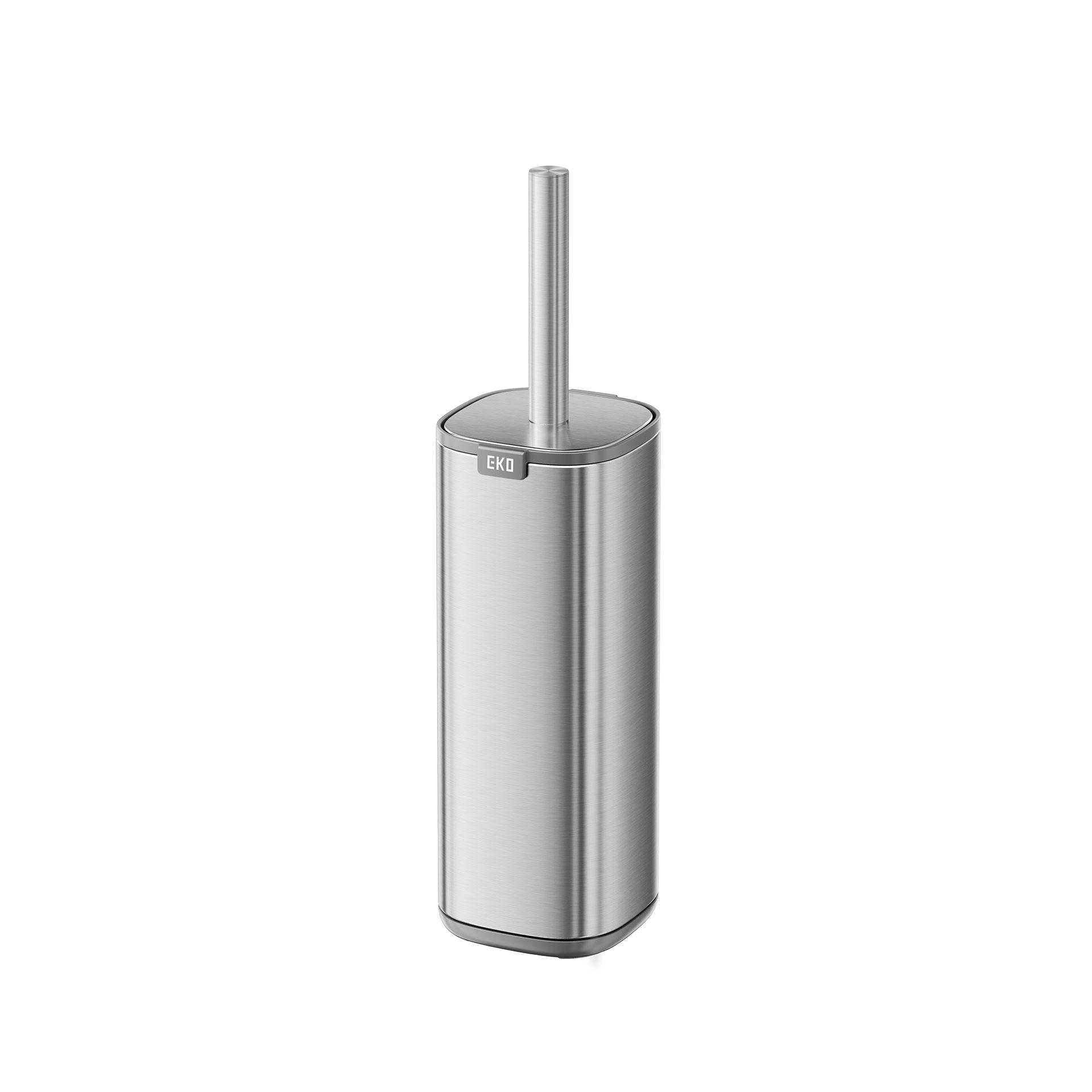 Четка за тоалетна Eko Sterling, 9.8 х 10.5 х 37.6 cm, инокс | JAR Computers Четка за тоалетна Eko Sterling, 9.8 х 10.5 х 37.6 cm, инокс