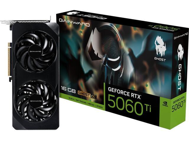 Gainward GeForce RTX 5060 Ti Ghost II OC 16GB | JAR Computers Gainward GeForce RTX 5060 Ti Ghost II OC 16GB