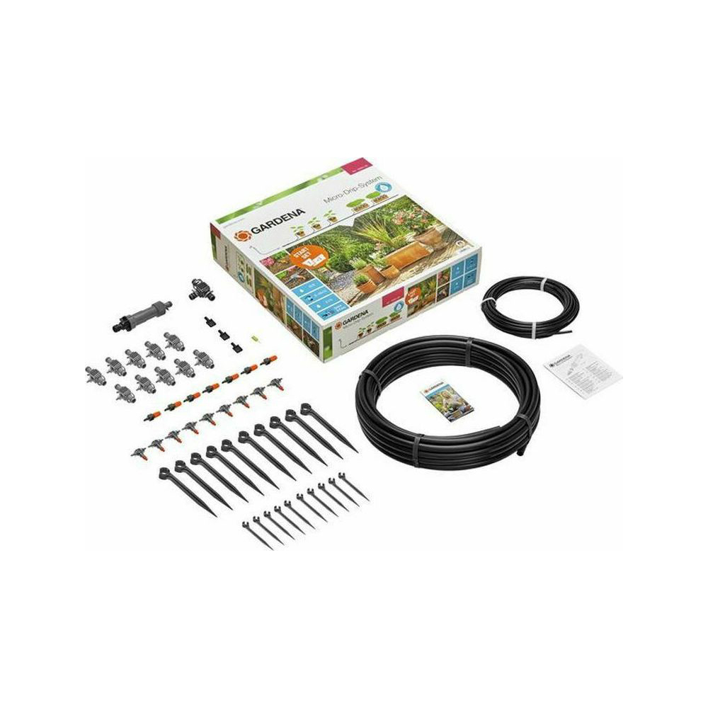 Gardena Micro-Drip Starter Set Flower Pots M (13001-20) (GRD13001-20) | JAR Computers Gardena Micro-Drip Starter Set Flower Pots M (13001-20) (GRD13001-20)