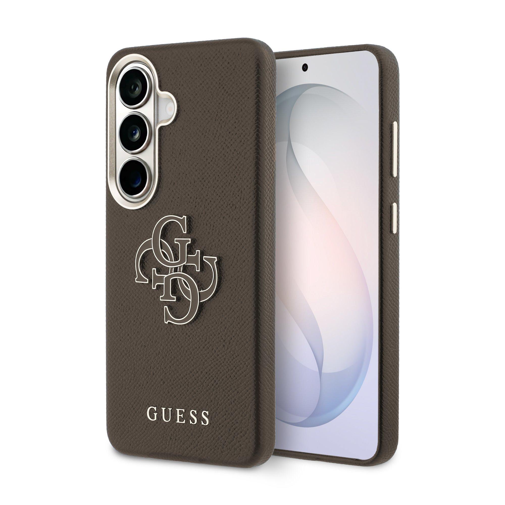 GUESS Калъф Samsung S26 Plus, PU 4G Resin Metal Logo Case /кафяв/ - GUHCS26M5PS4RGGW | JAR Computers GUESS Калъф Samsung S26 Plus, PU 4G Resin Metal Logo Case /кафяв/ - GUHCS26M5PS4RGGW