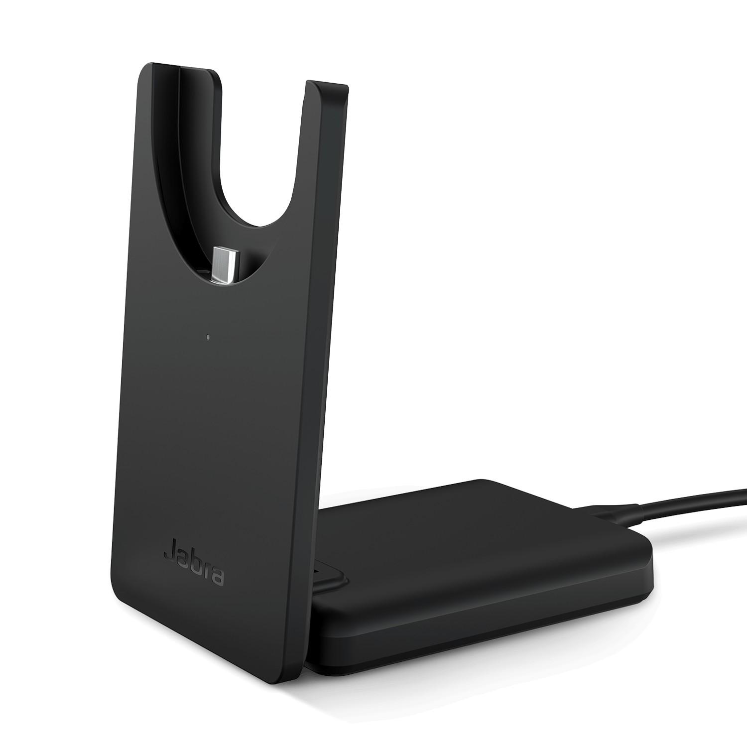 Jabra Evolve2 55 Link380c UC стерео Bluetooth слушалки със зарядна стойка, черен | JAR Computers Jabra Evolve2 55 Link380c UC стерео Bluetooth слушалки със зарядна стойка, черен