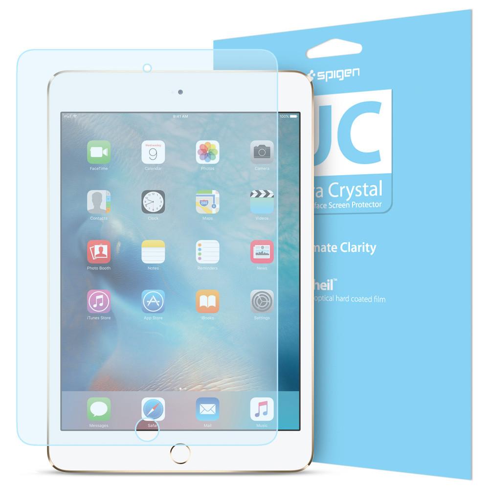 Качествено защитно покритие дисплея на iPad Mini 4 - Spigen Steinheil LCD Screen Protector Ultra Crystal | JAR Computers Качествено защитно покритие дисплея на iPad Mini 4 - Spigen Steinheil LCD Screen Protector Ultra Crystal