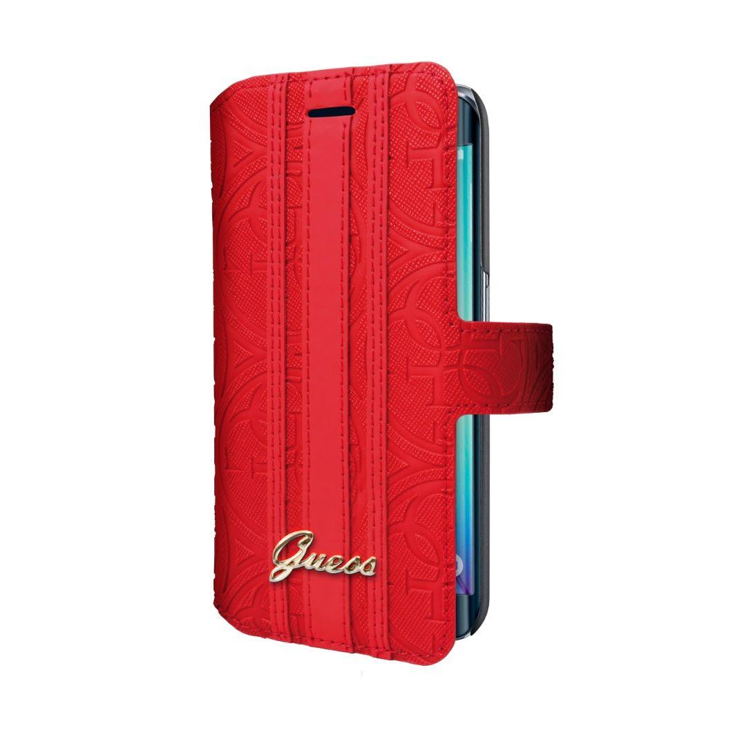 Кожен калъф тип портфейл за Samsung Galaxy S7 - Guess Folio Case (червен) | JAR Computers Кожен калъф тип портфейл за Samsung Galaxy S7 - Guess Folio Case (червен)