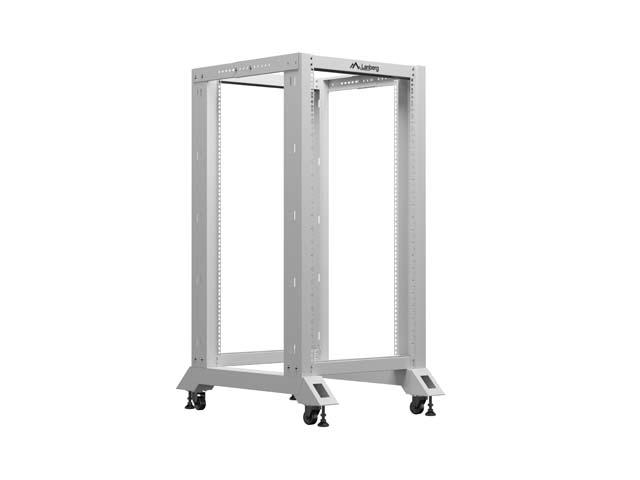 Lanberg open rack 19" 22U 600x800, grey | JAR Computers Lanberg open rack 19" 22U 600x800, grey