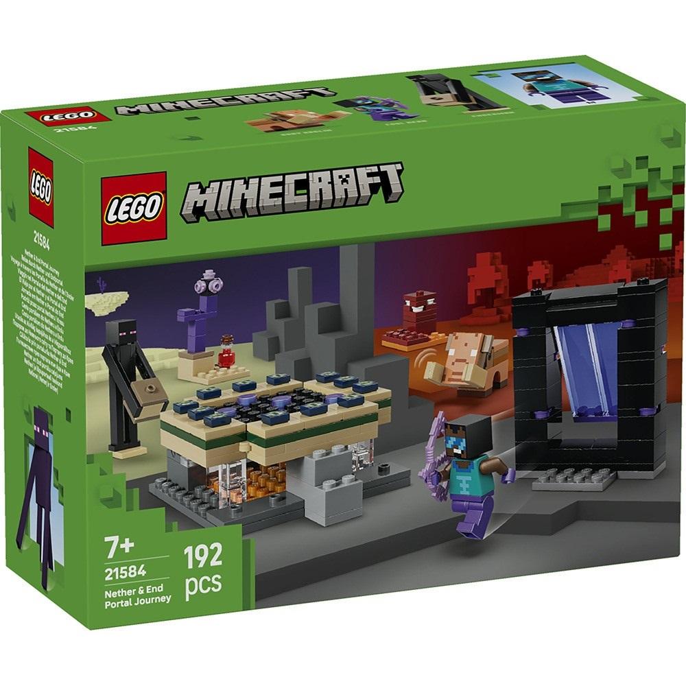 Lego Minecraft Journey Through The Nether And End Portal (21584) (LGO21584)