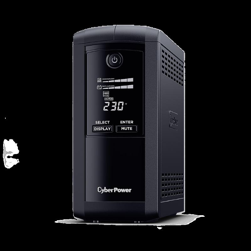 Линейно-интерактивен UPS CYBERPOWER VP1000ELCD 550W | JAR Computers Линейно-интерактивен UPS CYBERPOWER VP1000ELCD 550W